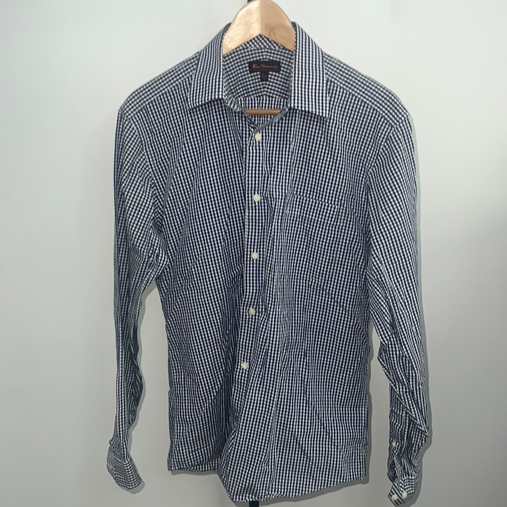 Ben Sherman Button Down Shirt, Sz 15 1/2 34-35 (Medium), worn once